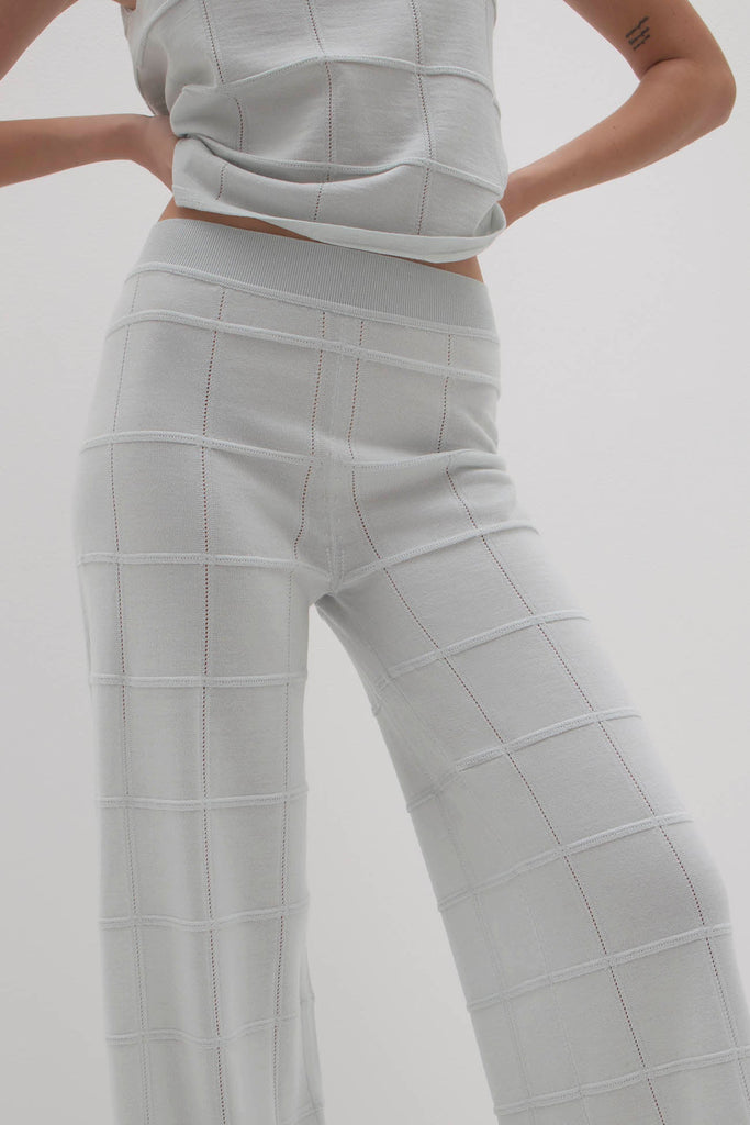 AMALFI MERINO BLEND WIDE-LEG PANT