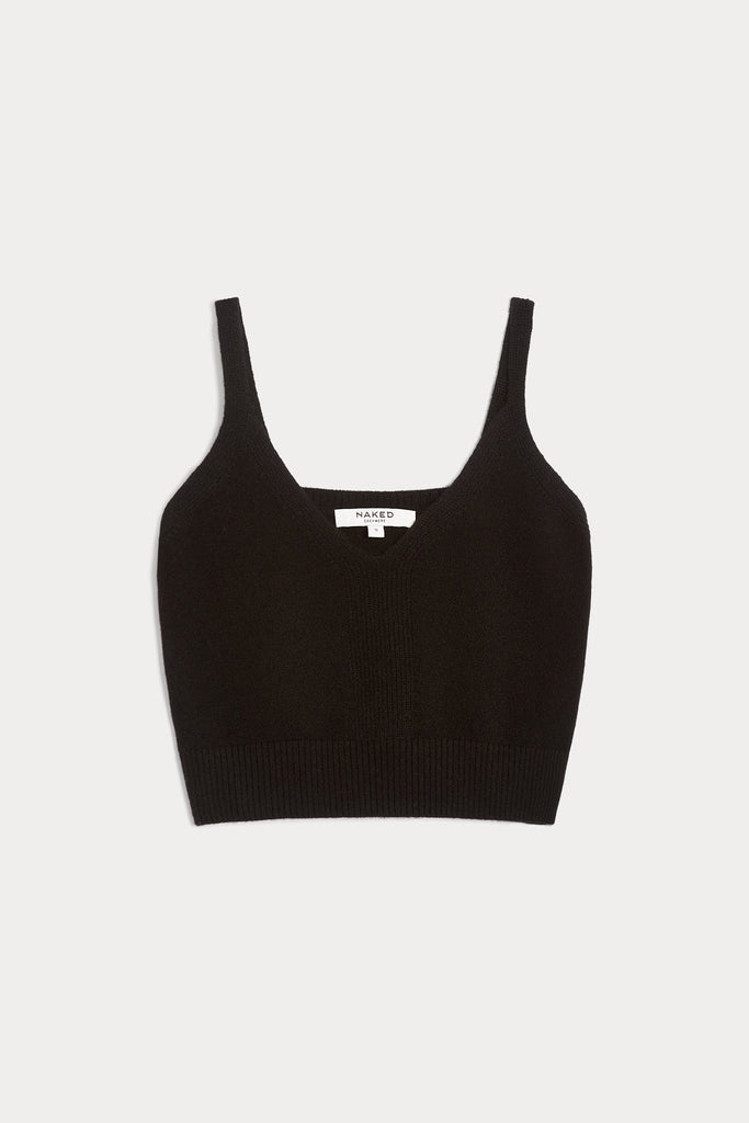 LEXIE CROPPED CASHMERE TANK