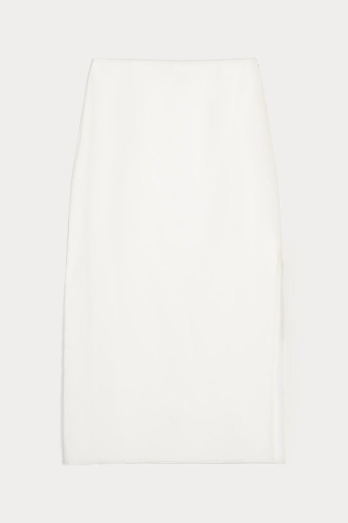 MARISSA SILK ORGANZA MIDI SKIRT