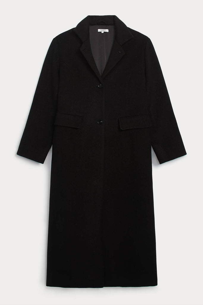 OTTILIE LONG WOOL BLEND COAT