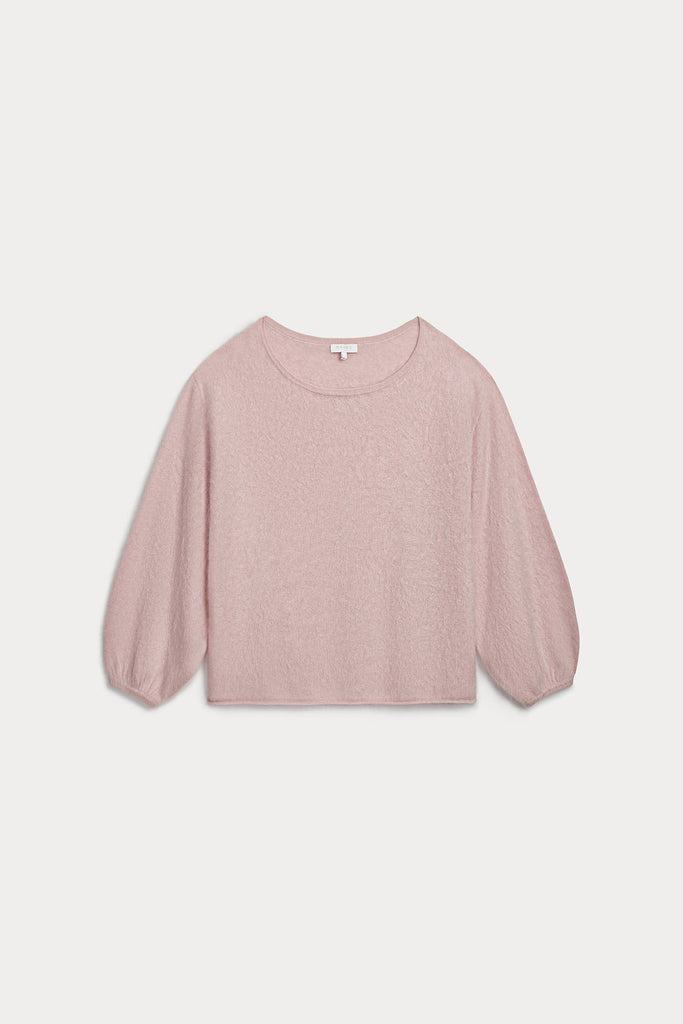 PENELOPE BRUSHED CASHMERE BOATNECK SWEATER