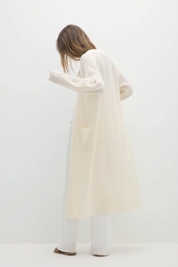 ALISE LONGLINE CASHMERE CARDIGAN