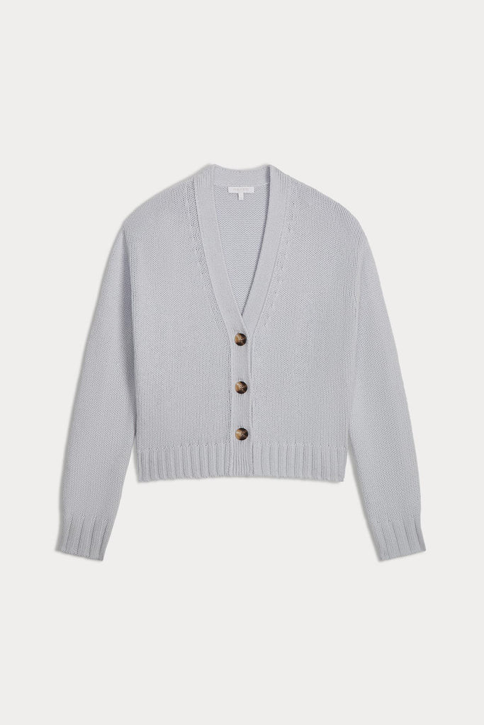 GENEVIEVE ORGANIC CASHMERE BLEND CARDIGAN