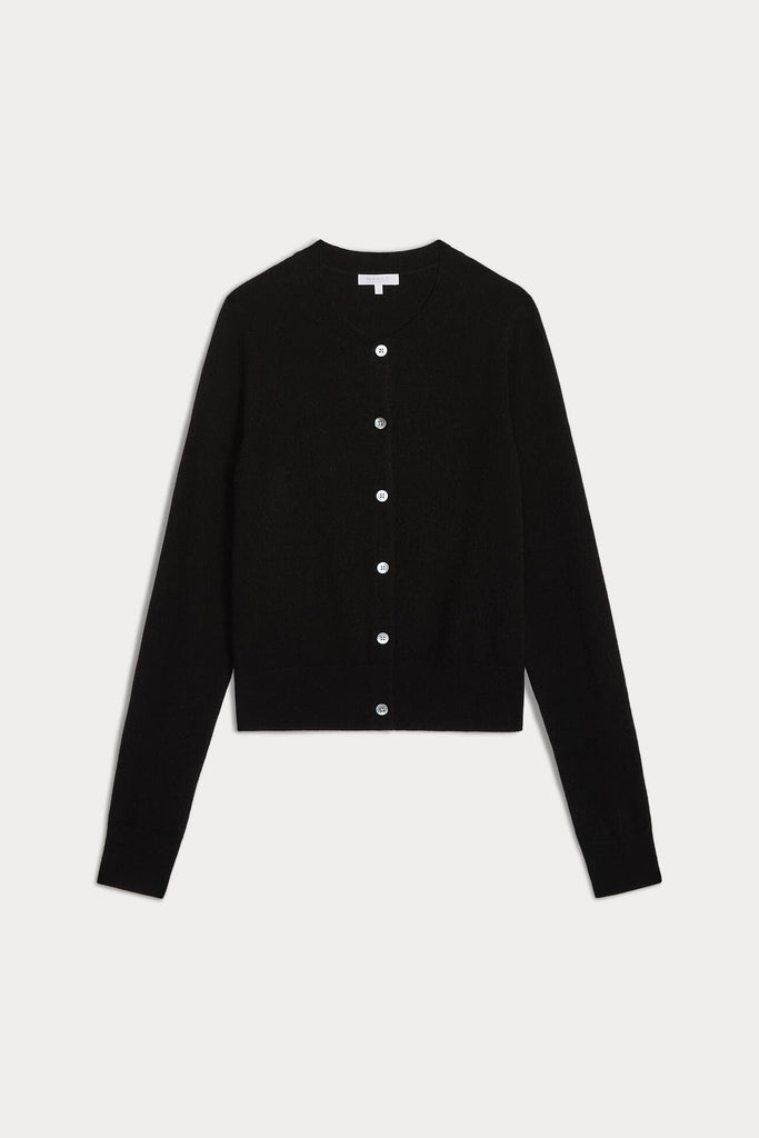 JAYLA BUTTON-UP CASHMERE CARDIGAN
