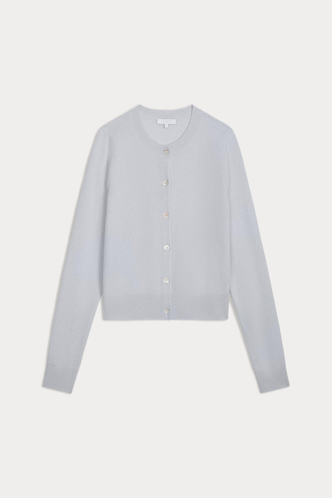 JAYLA BUTTON-UP CASHMERE CARDIGAN