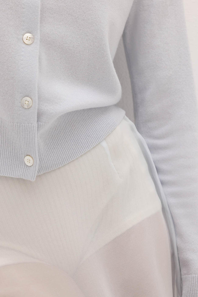 JAYLA BUTTON-UP CASHMERE CARDIGAN