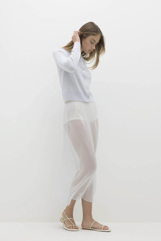 JAYLA BUTTON-UP CASHMERE CARDIGAN
