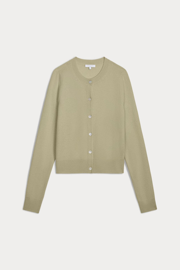 JAYLA BUTTON-UP CASHMERE CARDIGAN