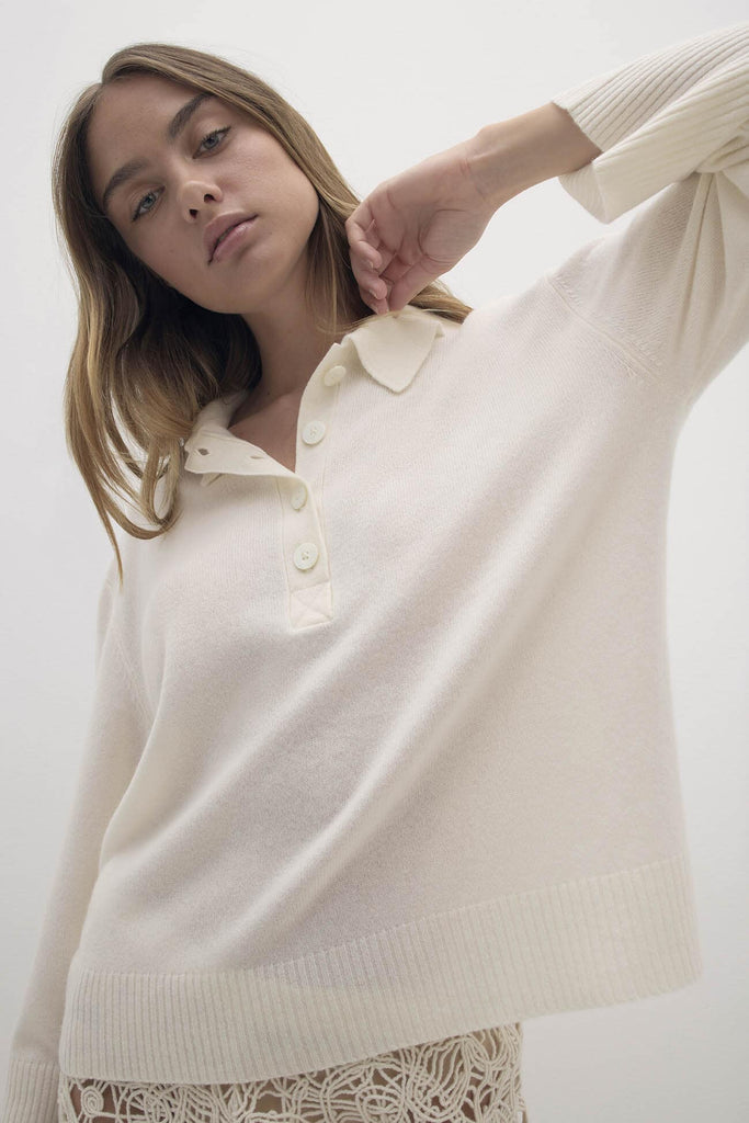 JEMMA CASHMERE POLO