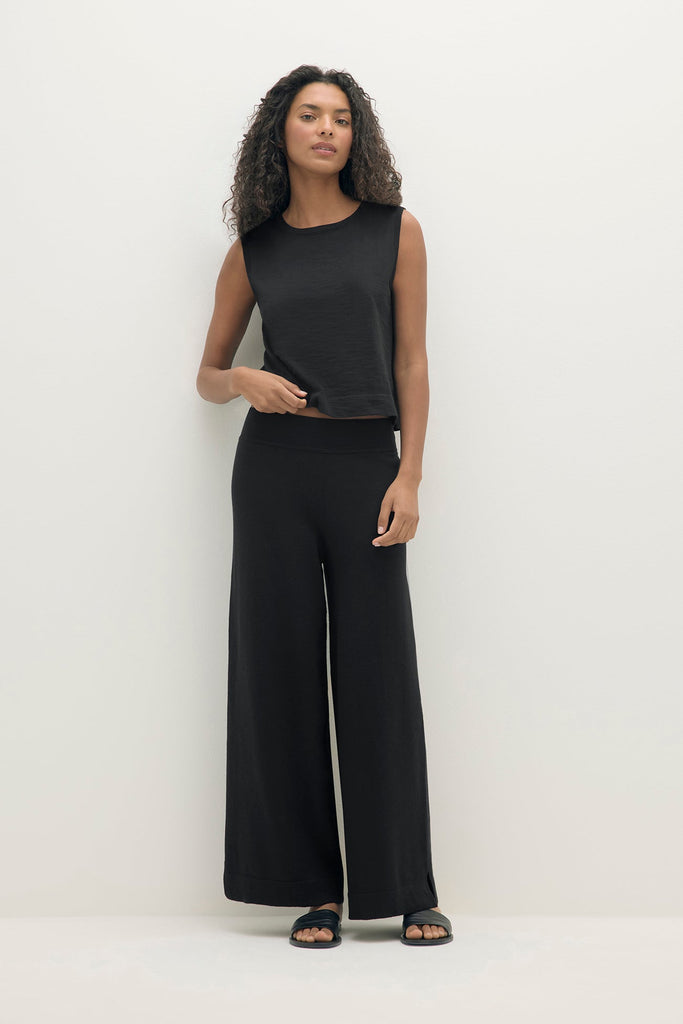 ARIAH COTTON CASHMERE PANT