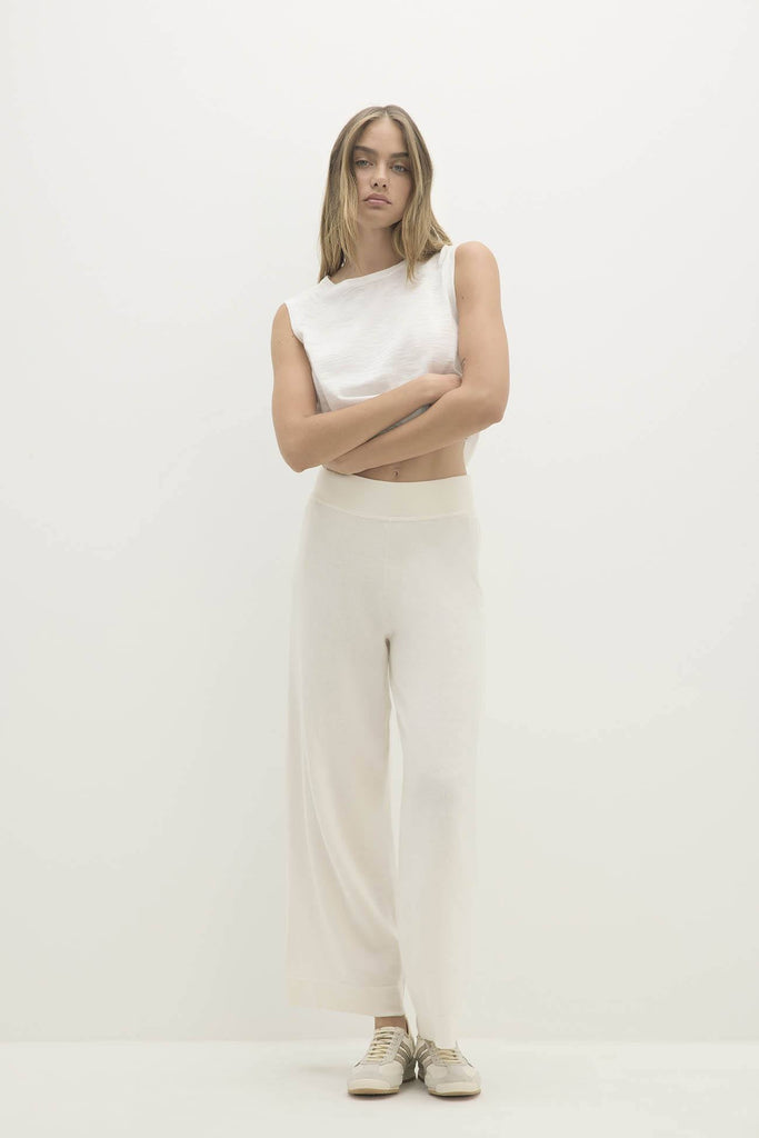 ARIAH COTTON CASHMERE PANT