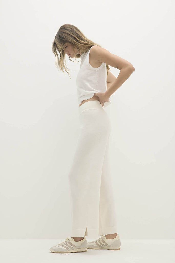 ARIAH COTTON CASHMERE PANT