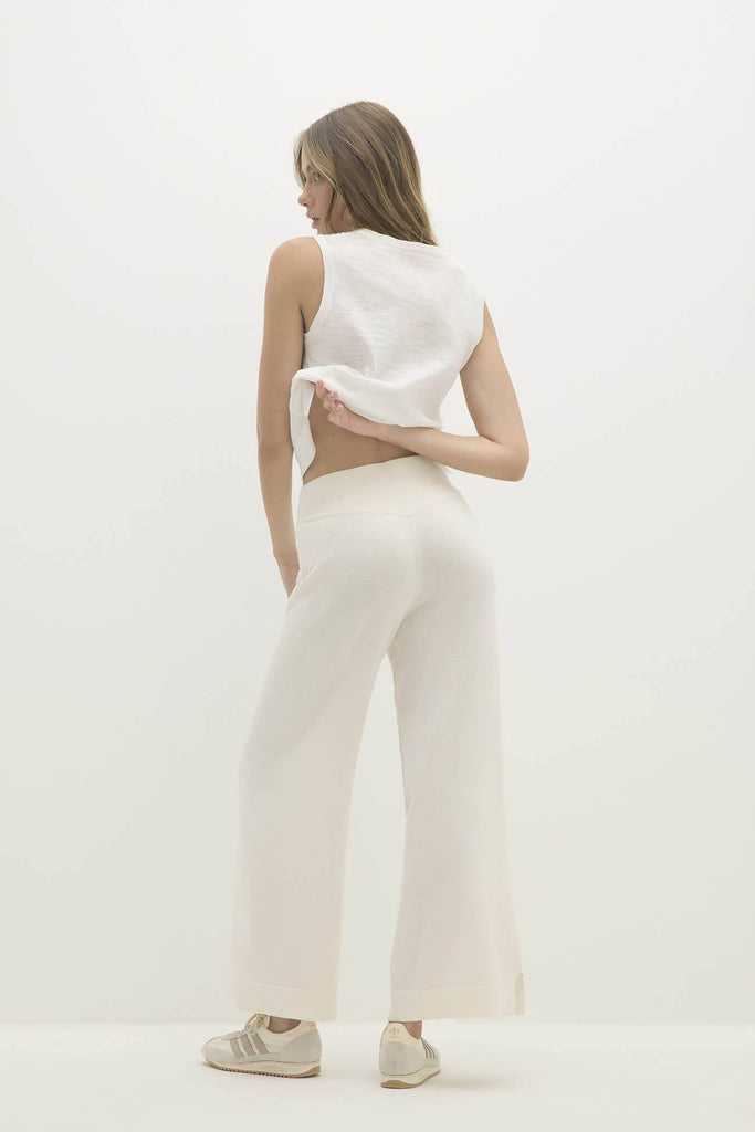 ARIAH COTTON CASHMERE PANT