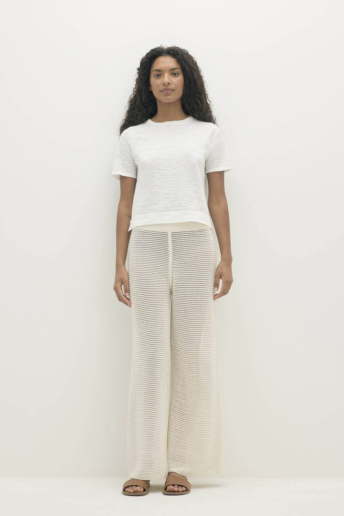 NELLA ORGANIC COTTON CREWNECK TEE