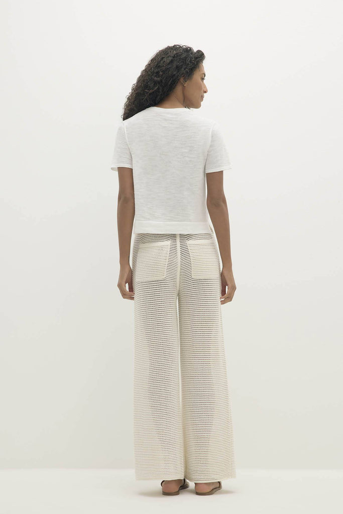 NELLA ORGANIC COTTON CREWNECK TEE