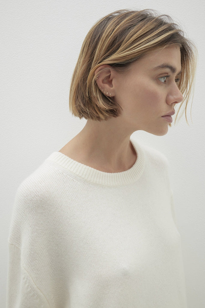 KAIA CREWNECK CASHMERE SWEATER