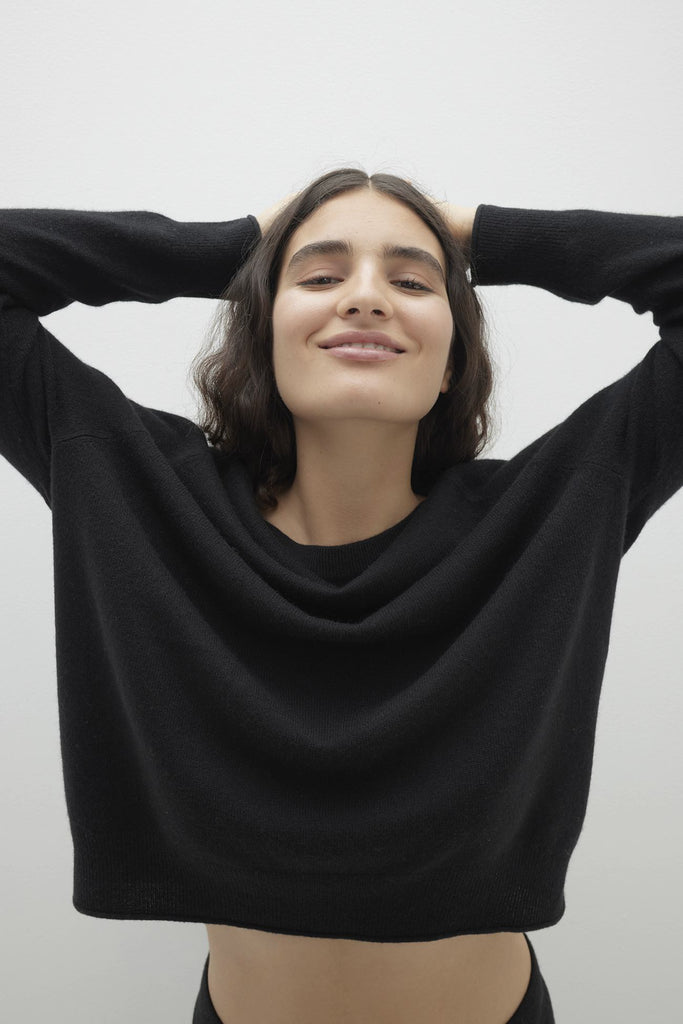 AZALEA CASHMERE BOATNECK SWEATER