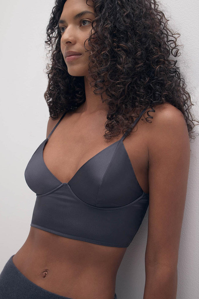 SASHA SILK BRALETTE