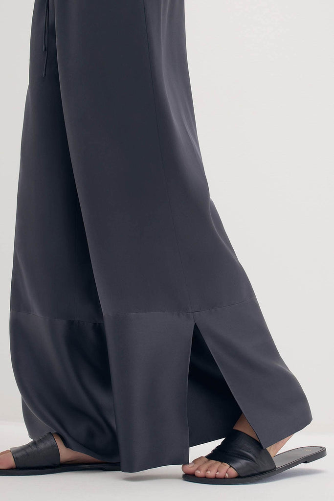 MOLLY SILK WIDE-LEG PANT