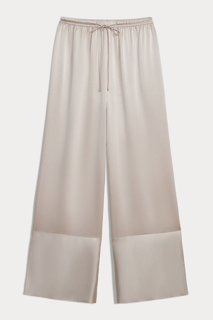 MOLLY SILK WIDE-LEG PANT