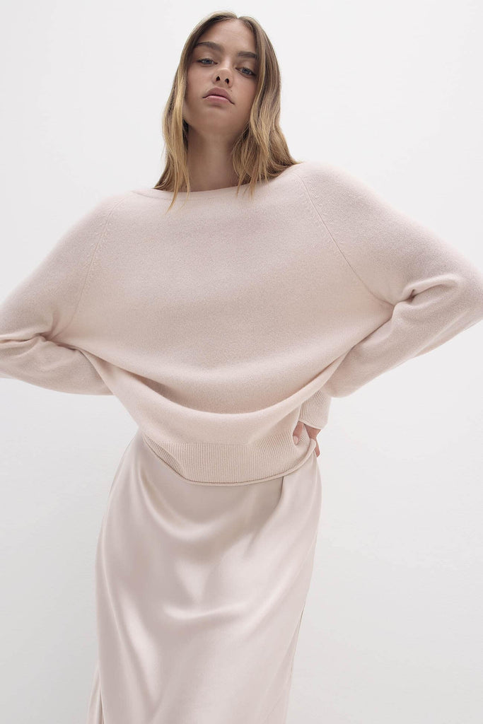 AZALEA CASHMERE BOATNECK SWEATER